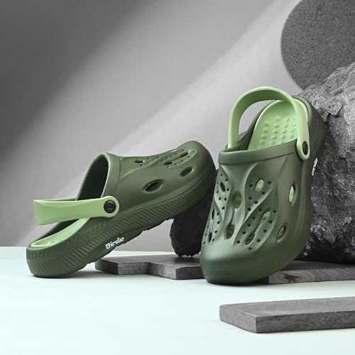 Image of Birde Mens Stylish Fashionable, Lightweight Everyday Comfort Clogs for Men
