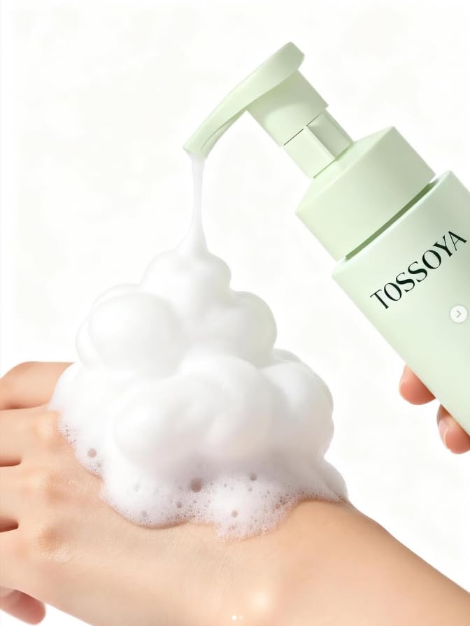 Tossoya™ Gentle Intimate Mousse - pH Balanced Daily Cleanser for Sensitive Skin - Refreshing & Hydrating Feminine Wash - Plant-Based Formula - 200ml (6.76 fl oz)