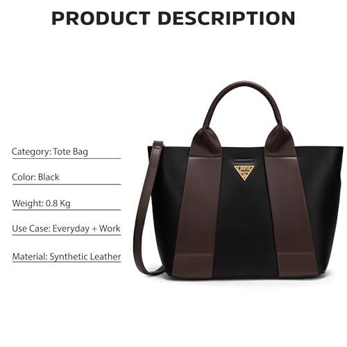 Image of Lavie Signature Women's Savannah 3C Tote Handbag for Women | Tote Bag for Work | Ladies purse | Stylish Shoulder Bag | Gift for Women