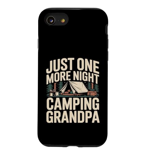 Just One More Night Camping�����������e���g�g���b�v �X�}�z�P�[�X iPhone SE (2020) / 7 / 8 �p