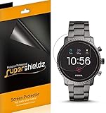  [6-Pack] Supershieldz pour Fossil Q eXplorist HR (gen 4) Protection d\'écran Haute définition, Haute Transparent Shield + à Vie Garantie de Remplacement