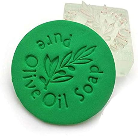 Pure Olive soap Pattern Mini DIY soap Stamp chaprter Seal Z0071GL