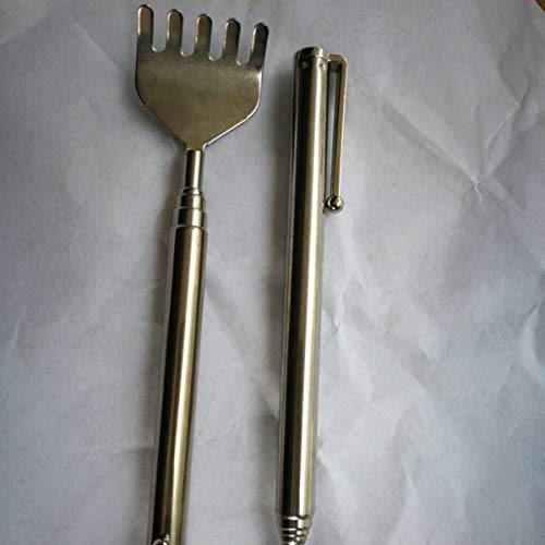Raspador de costas extensível raspador de costas telescópico aço inoxidável portátil telescópico ext