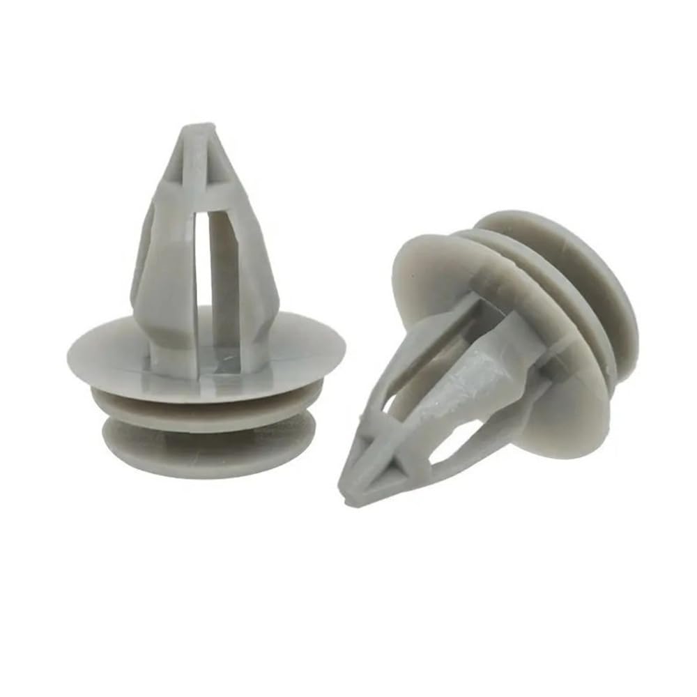 YTQMoreBNZ 30pcs OE#51418224781 51410407983 51430141025 Door Trim Panel Retainer Clips Rivet Gray, Compatible With Side Panel Clip BMW