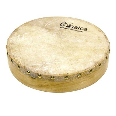 Gonalca Percusion VH01510 - Pandeiro de pele 25 cm cravado