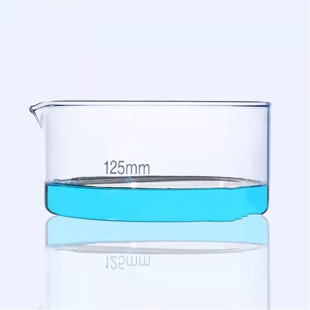 Equipos y suministros de laboratorio 1 cristalizador de vidrio borosilicato alta resistencia for laboratorio