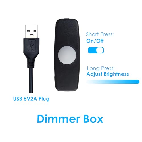 Microscope Light Illuminators LED Microscope Light Source USB for Laboratories (Standard)