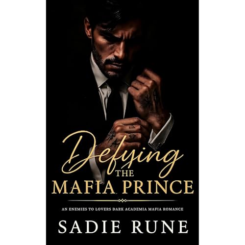 Defying the Mafia Prince Audiolibro Por Sadie Rune arte de portada