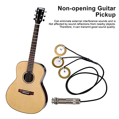 Gitaar Pickup, Banjo Pickup Klassieke Gitaar Pickup voor Elektrische Bas(zwart) - Image 8