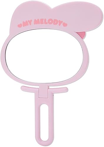 Miniatura 2 de SANRIO My Melody - Espejo de mano plegable, ovalado, soporte de mesa, espejo para el hogar, espejo de baño