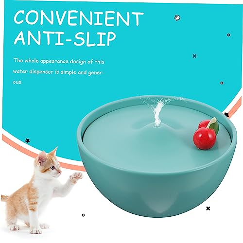 Fuente de agua de cerámica USB para gatos balacoo miniatura 4