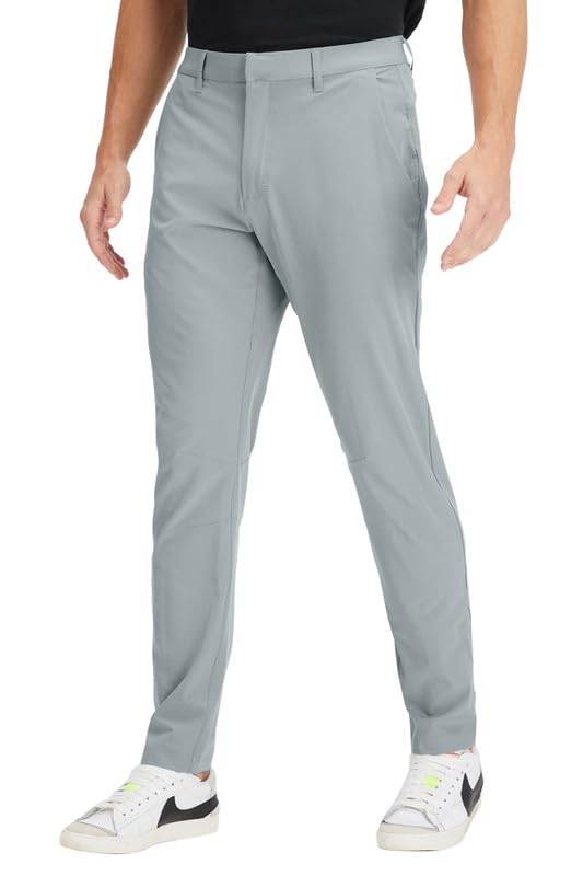 Fabletics Men's The Only Pant, External Pocket, Water-Repellent, Zip Pockets, Lightweight