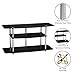 Convenience Concepts Designs2Go No Tools 46 inch 3 Tier Wide TV Stand, Black
