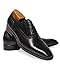 ALIPASINM Mens Oxford Leather Formal Dress Shoes Black