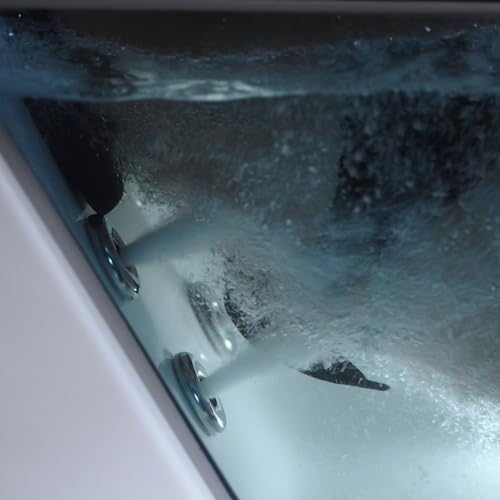 image for Empava 59 in. Acrylic Alcove Whirlpool Bathtub - Hydromassage Rectangu