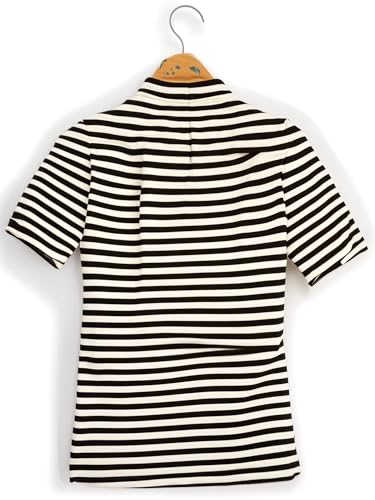 Image of Mack Jonney Men's Striped Cotton Rich Polo T Shirt | Collar Tshirts | Half Sleeves | Stripe-Regular Fit-MACK640682