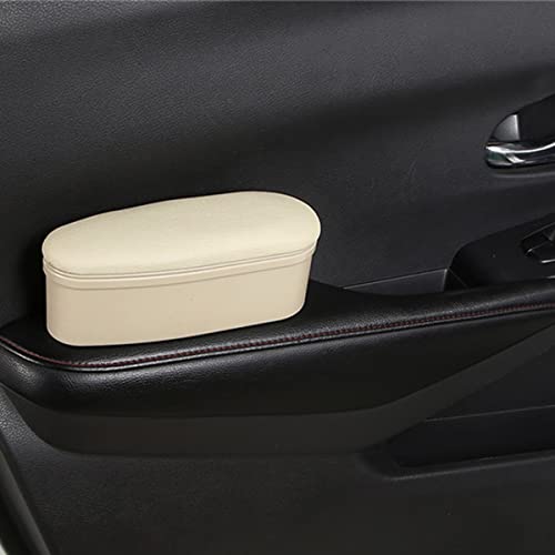 Aicel Car Armrest Support, Lift Height Forearm Comfort Storage Organizer Box, Left Elbow Anti-Fatigue Extender Pad, Auto Door Wrist Arm Rest Cushion, Car Accessories For Suv, Truck, Van (Beige) #TOP5