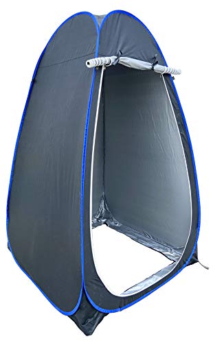 HOMECUTE Foldable Portable Pop up Cloth Changing Tent or Toilet Tent for Camping Hiking and Picnic- Black