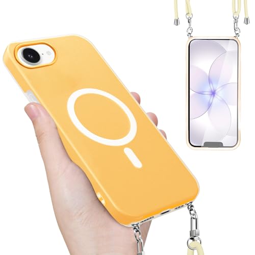 iPhone 17e �p�� �P�[�X MagSafe�Ή� �o���p�[ �V�����_�[ �X�g���b�v�t�� ���|�� �΂߂��� iPhone 16e �p�� �J�o�[ �؍� �A�C�t�H��16e �X�}�z�P�[�X ��|���i�_�[�N�C�G���[�j