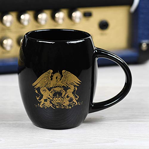 GB eyePyramid Queen Gold Crest Oval Mug