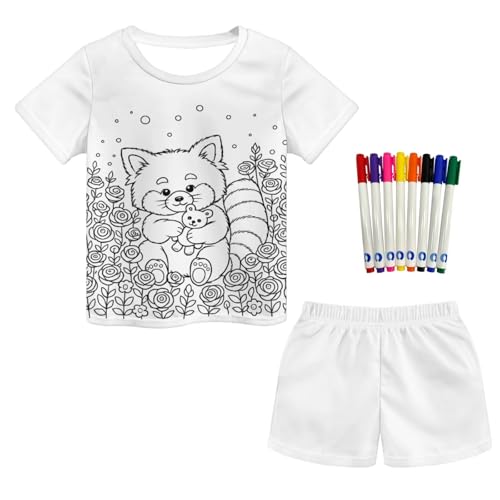Tenues pour enfants à colorier pour créer des souvenirs magiques et colorés en famille