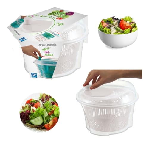 Centrifuga Salada 4,5l Conserva Salada Por Muito Mais Tempo SELLNEEDS