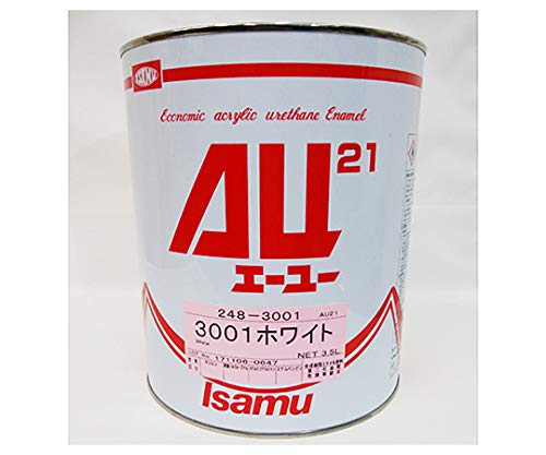 Isamu AU21 アクリルウレタン塗料 3001ホワイト Amazon.co.jp: イサム塗料 AU-21 3001 ホワイト 248-3001-2 : DIY