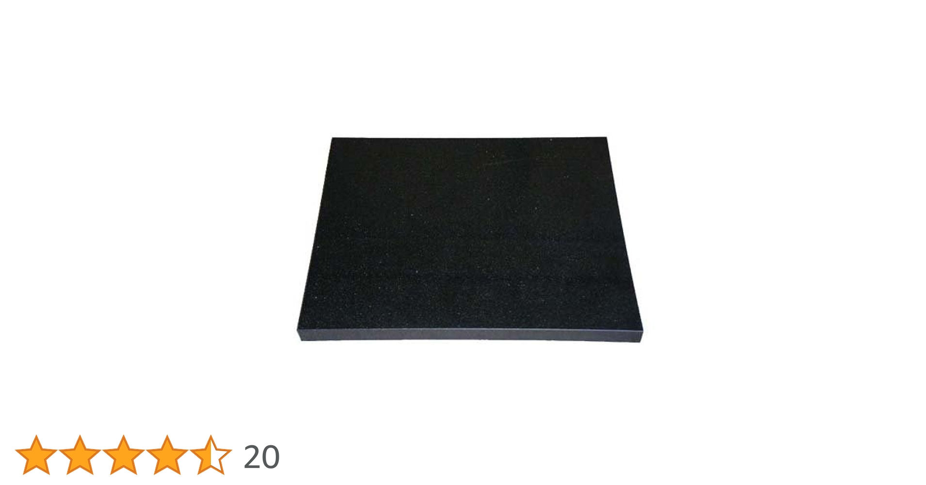 高級 天然黒御影石 オーディオボード　●400×400×30●　特価【送料無料】 Amazon | オーディオボード 天然黒御影石 （山西黒） 厚み約30mm
