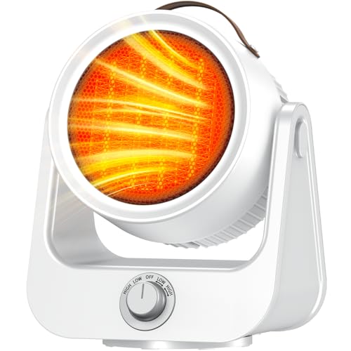 HETRAROOT 1500W PTC Ceramic Garage Heater Electric, 250Sq.ft 1S Heating, 100° Vertical & Horizontal 3D Swing & 4Modes, Patio Heaters for Outdoor Use, Tip-over&Overheat Safe Outdoor Heaters for Patio HETRAROOT 1500W PTC Ceramic Garage Heater Electric, 250Sq.ft 1S Heating, 100° Vertical & Horizontal 3D Swing & 4Modes, Patio Heaters for Outdoor Use, Tip-over&Overheat Safe Outdoor Heaters for Patio