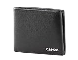 Wallet Calvin Klein minimalism monogram coin purse K50K509128 O11 black, Black, L