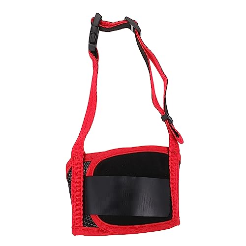 ifundom 1Pc Adjustable Dog Barking Muzzle for Dogs Prevents Biting and Chewing Comfortable Fit Breathable Design for Safe Use