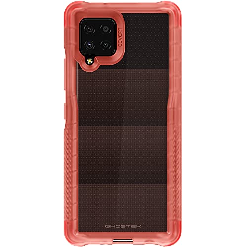 Image of Ghostek COVERT Samsung A42 5G Phone Case with Clear Slim Fit Design and Anti-Slip Grip Bumper Premium Shockproof Drop Protection Thin Protective Cover Designed for 2021 Galaxy A42 5G (6.6 Inch) (Pink)