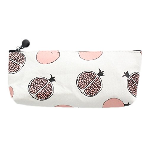 Preisvergleich Produktbild Skyeye 1 Stück Große Kapazität Granatapfel Muster Bleistift Tasche Kosmetiktasche Schreibwaren Tasche Aufbewahrungstasche