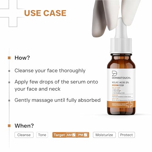 DERMATOUCH Store DERMATOUCH Kojic Acid 2% Serum 10ml - Image 8