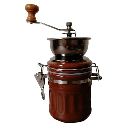 Dotato di un nucleo di macinazione in ceramica, questo macinino garantisce una dimensione costante e regolabile per adattarsi alla consistenza del caffè
