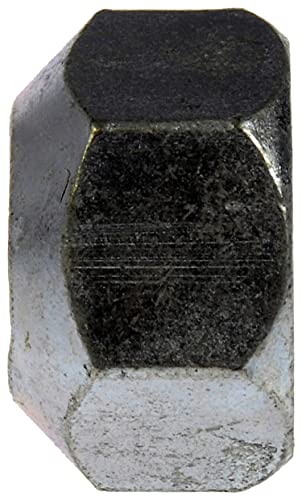 Image of Dorman 611-056 Wheel Nut 5 /8-18L Standard - 1 in. Hex, 21 /32 in. Length Compatible with Select Dodge Models, 10 Pack