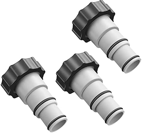 Valve à Piston Fendue - QQMORA - Pour Tuyau De Piscine - Blanc