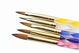 polvo acrilico mia secret transparente El paquete incluye: 5 pinceles para decoración de uñas.