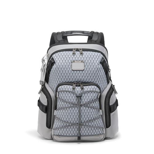 Image of Tumi Mens Navigation Backpack Pearl Grey Mesh One Size