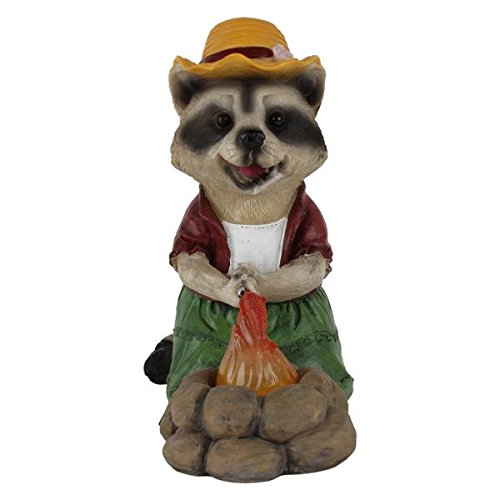 Wonderland Raccoon Solar Light / Solar Lamp (Home Decor, Garden Decor , Gift item , Balcony)