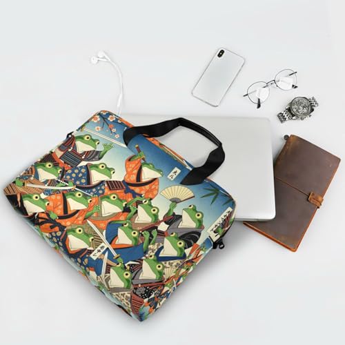 Maletín para portátil y tablet 15.6" con correa y asa miniatura 7