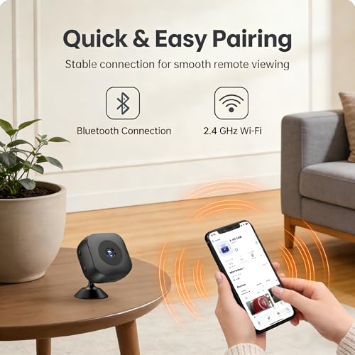 Hidden Security Camera Clock