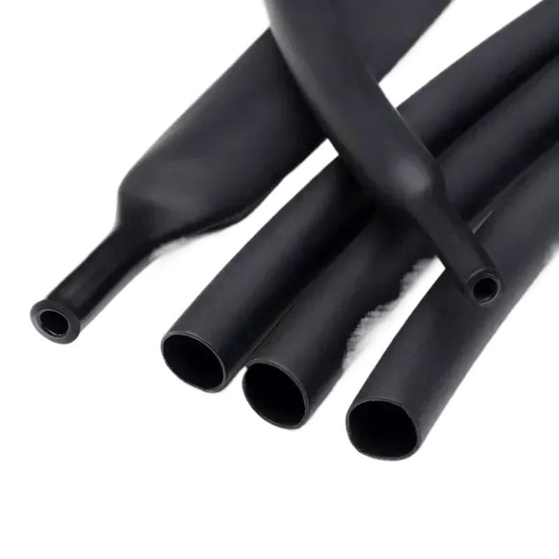 Gaine Thermorétractable 3:1 Polyoléfine Noire 2.4-25.4mm