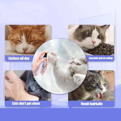 Katze repellentt Spray - wieder entzündet verspieltes Katze Ruhming Pheromon Spray Kit | Unruhe natürliche Anti -Scratch -Kattze Sprray | Cat Scrratch Abschreckung Sprray für Katzenkätzchen Trainin