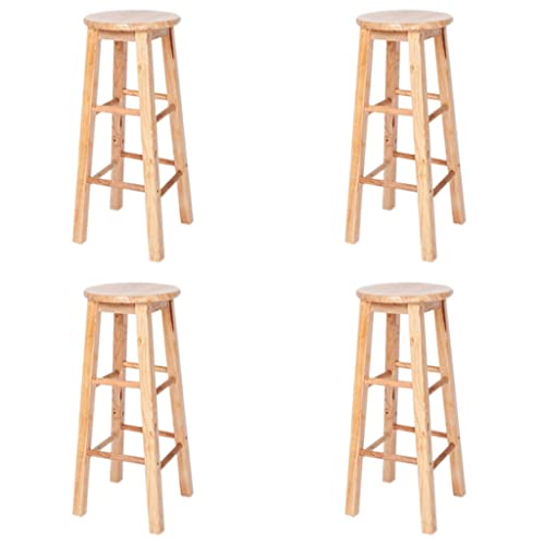 Taburetes Altos de Cocina con Respaldo Blanco Marca SHQ