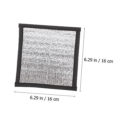 Levemolo 4pcs Reptile Heating Pads con película reflectante miniatura 4