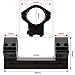 Tydeux 30mm One Piece Dual Ring Cantilever Heavy Duty Scope Mount for 3/8