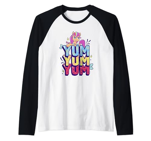T-shirt My Little Pony Sunny Starscout style baseball raglan pour enfant fille