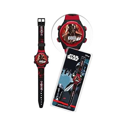 Star Wars Watch with Digital Dial - Black or White Cover