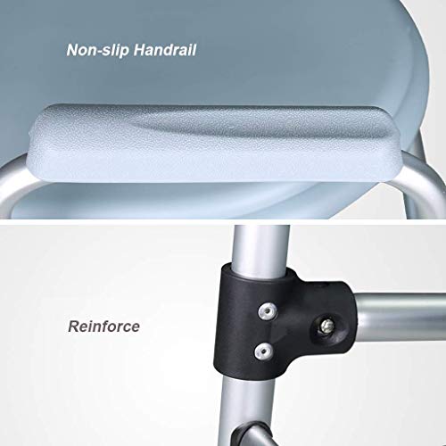Chaise de toilette réglable pour senior évitant les risques de chute - 4